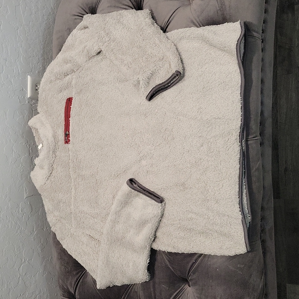Last One 3XL only! Plush Sherpa Fleece Pullover Top Sweater NEW - Picture 5 of 5